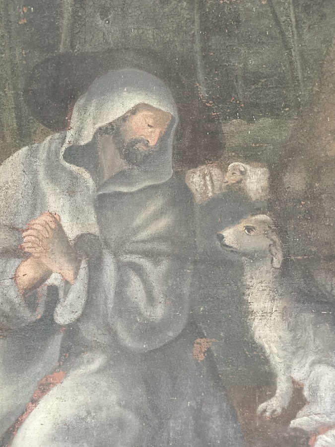 C17th18th St Francis Oil Painting.jpg